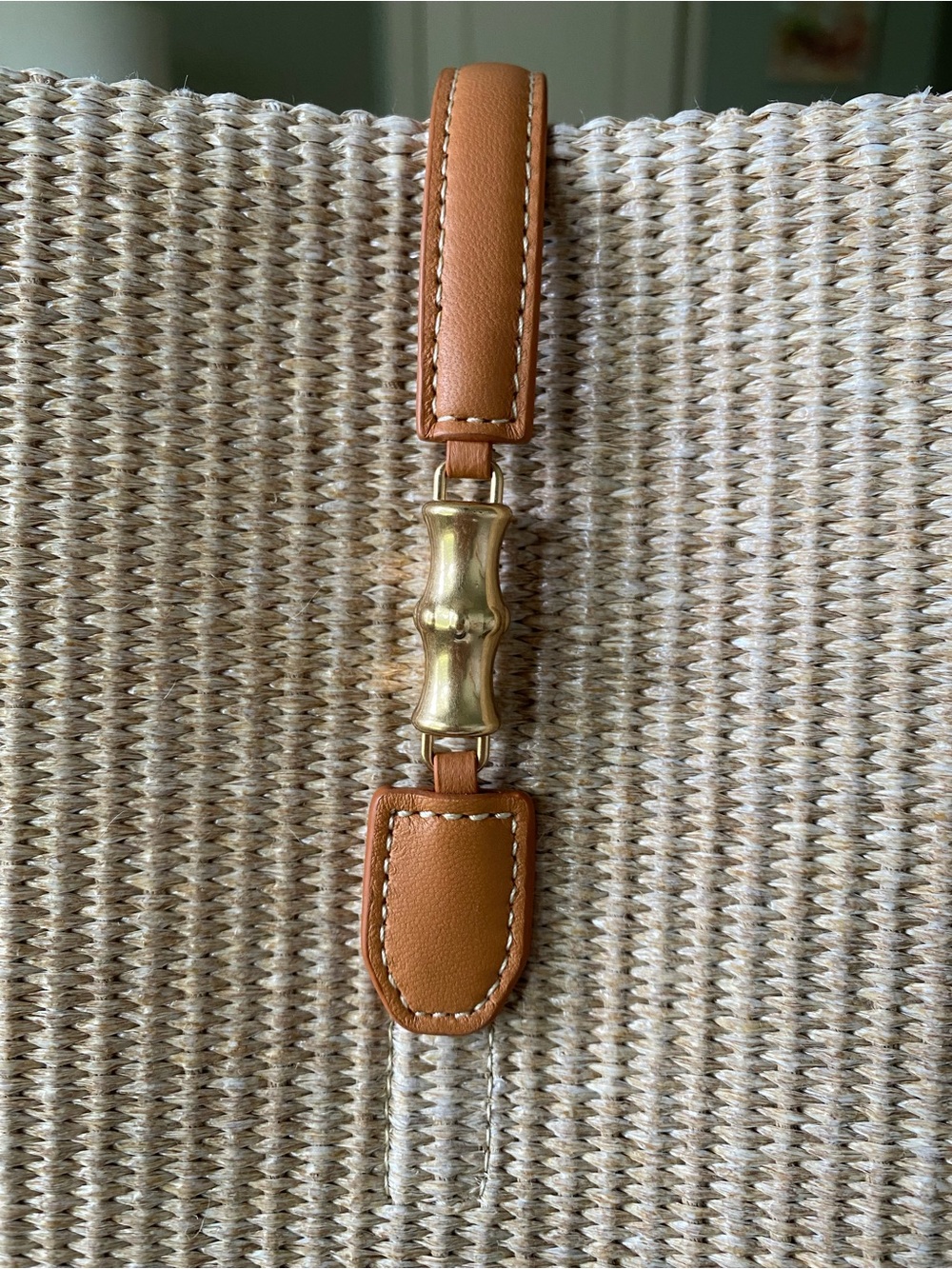 NEW J. McLaughlin Crawford Straw Bag - Picture 6 of 8
